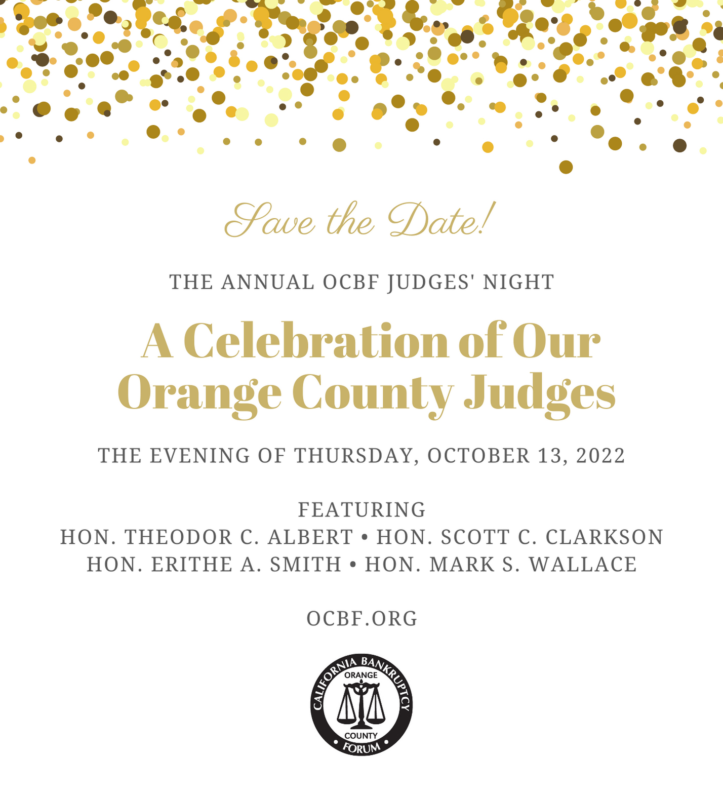 Annual Judges' Night